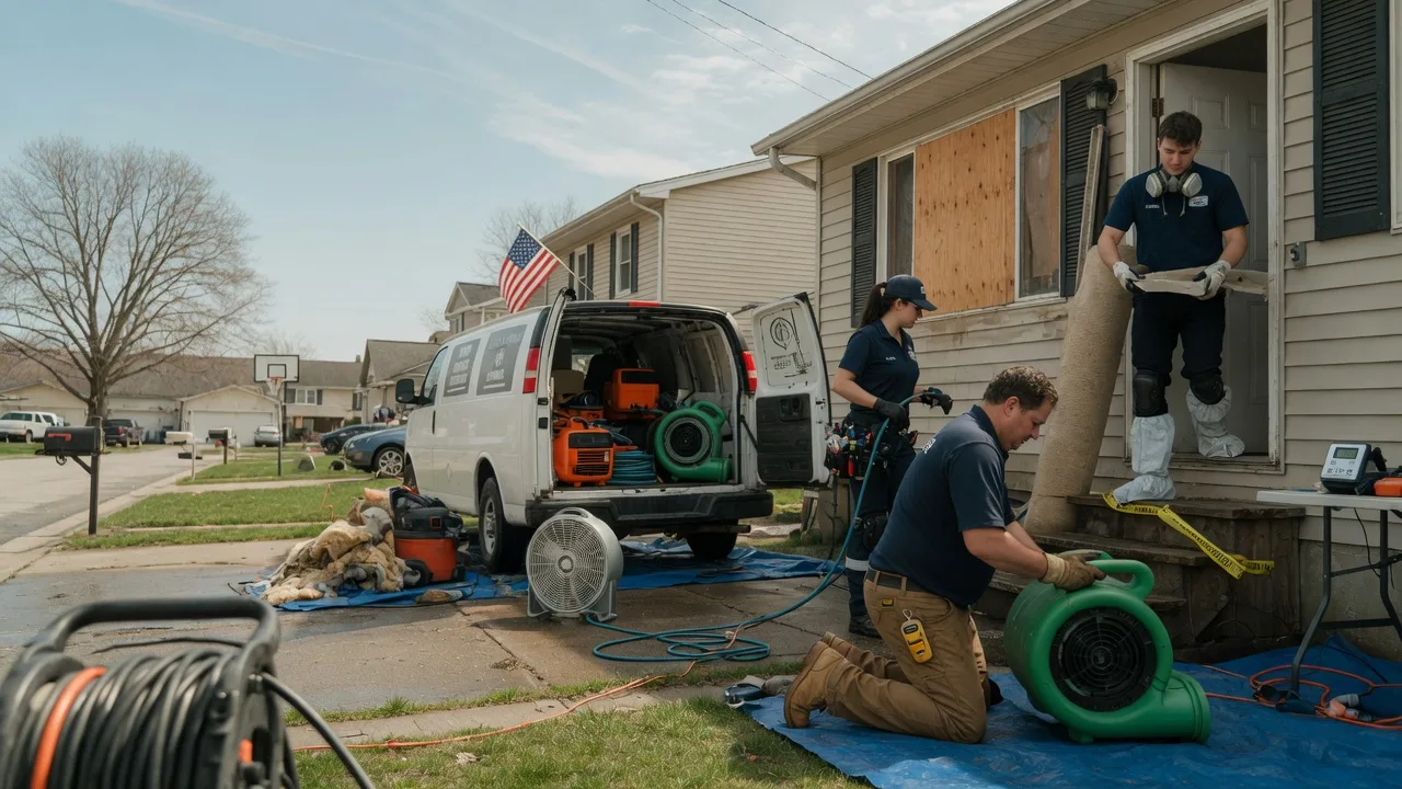 Water Damage Restoration in Marion, MI near me